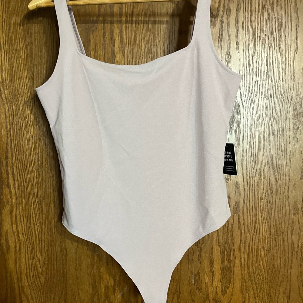 Express thong bodysuit NWT L